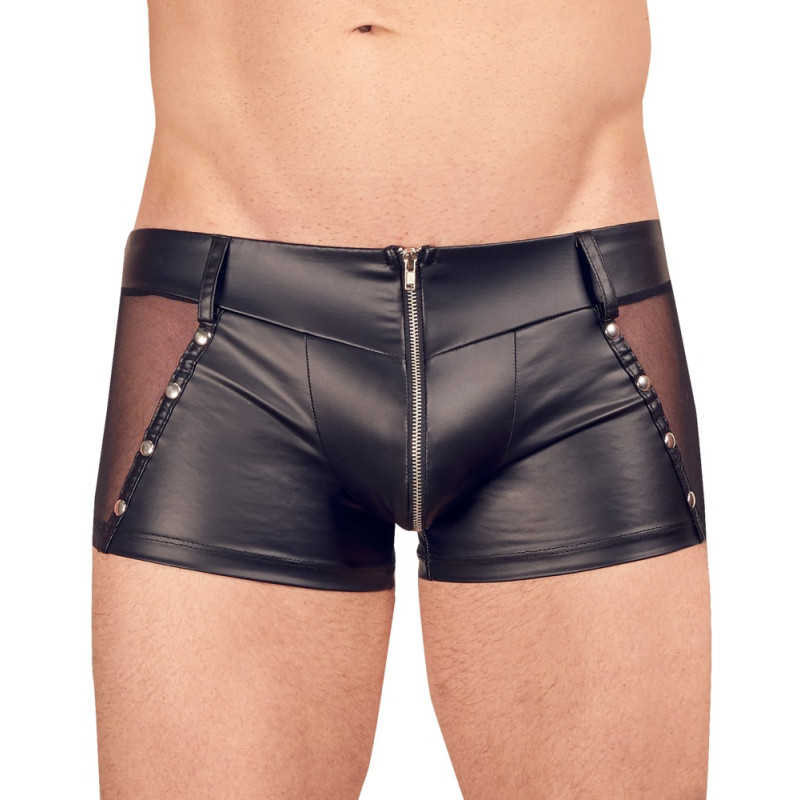 Svenjoyment Boxer NAXIS Imitation Cuir Noir
